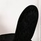 1 Piece Black Floral Damask Jacquard Polyester Banquet Skirt Chair Cover for Elegant Events